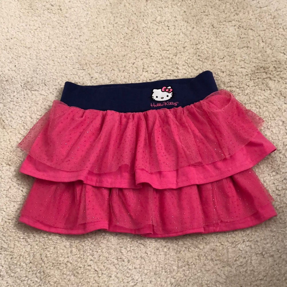 Girls Hello Kitty Sparkly Skort